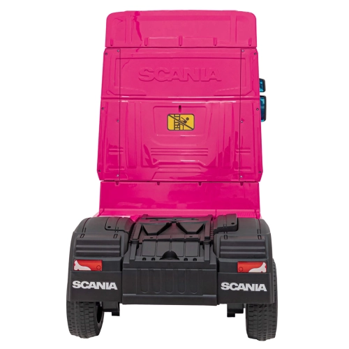 Ciężarówka TIR na akumulator Scania R-SERIE Różowy HL698